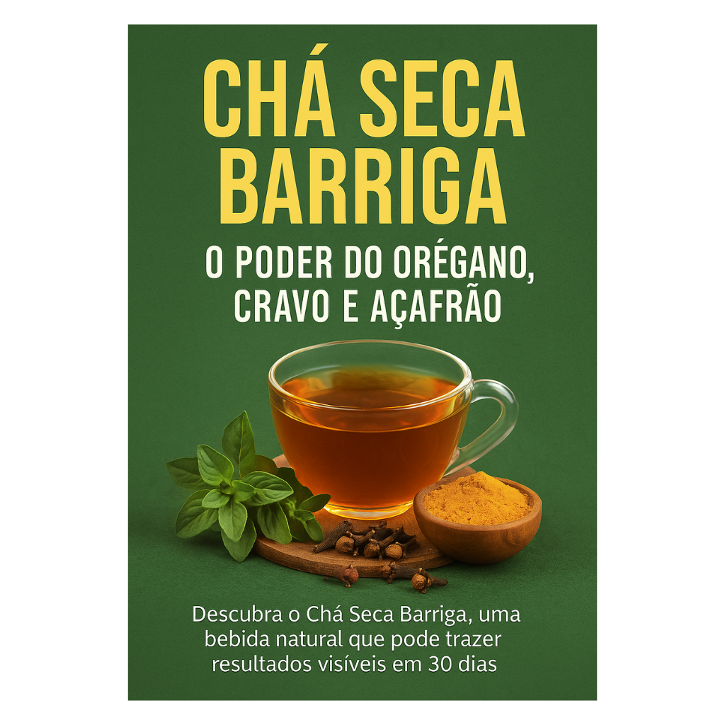 Chá Seca Barriga – O Poder do Orégano, Cravo e Açafrão